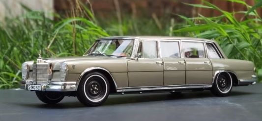 CMC Mercedes Benz 600 Pullman （W 100） gold 1:18car Pre-a Model