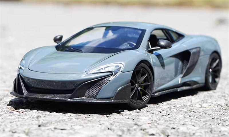 1:24 Mclaren 675LT supercar  grey  WELLY  DIECAST Car Model