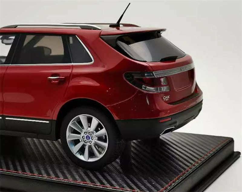 TOPWING Saab 9-4X Red 1:18 Car Pre-built Model view7