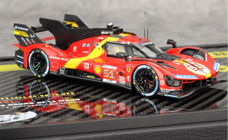 1:43 BBR MODELS Ferrari 499P # 51 Le Mans Champion & SF23 # 55 Monza GP 2023 LTD view6
