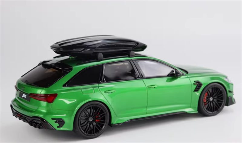 1:18 Audi ABT RS6-R C8  Metallic Green  GT SPIRIT W/ roof box Limited Edition 666PCS ONLY Resin Car Model