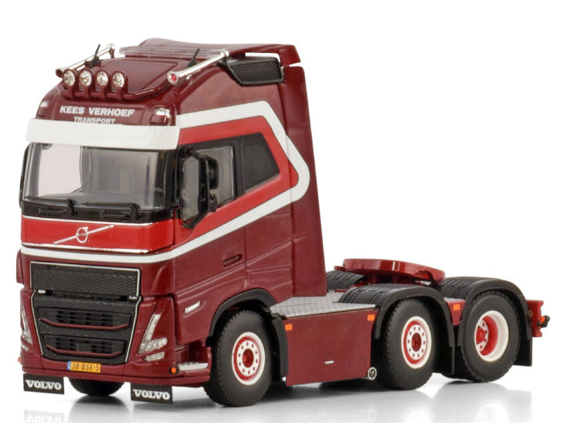 WSI VOLVO FH5 GLOBETROTTER XL 6X2 TWIN STEER Kees Verhoef Transport 1:50 Truck Pre-built Model