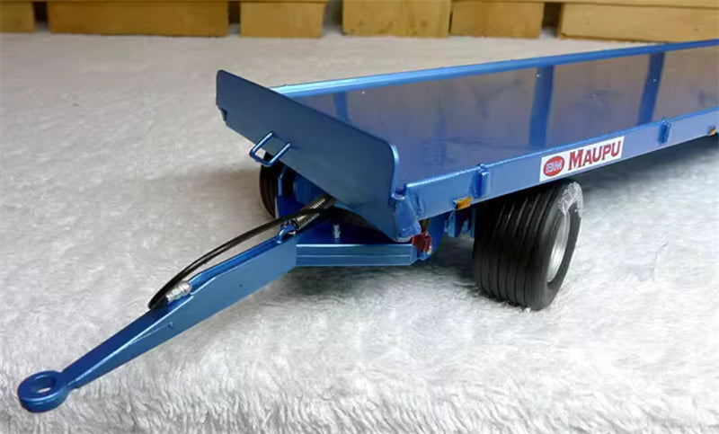 REPLICAGRI MAUPU PLATEAU agricultural large blue trailer 1:32 Truck Pre-built Model