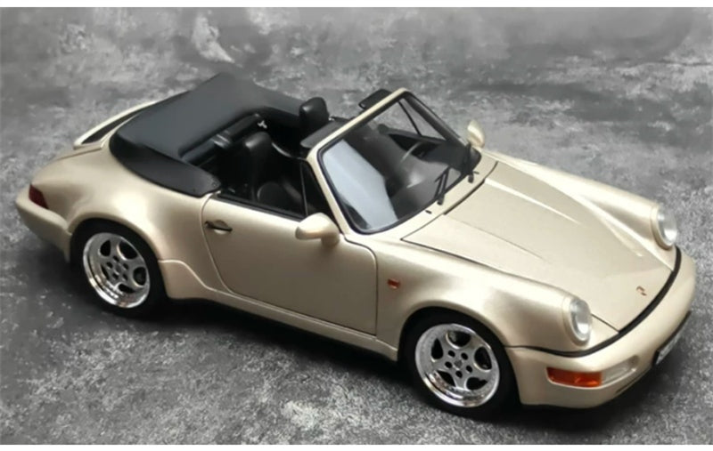 1:18 Porsche 911 Carrera 2 Turbo 1992 Champagne Gold NOREV convertible version DIECAST Model
