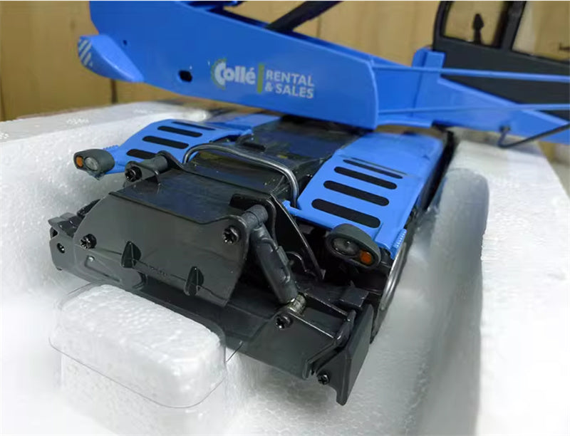 ROS MAGNI RTH 6.35 SH Colle RENTAL&SALES Rotating Telehandler Blue 1:32 Truck Pre-built Model