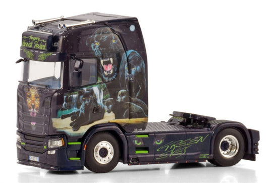 WSI  SCANIA S HIGHLINE CS20H 4X2 Yannick Poulard 1:50 Truck Pre-built Model