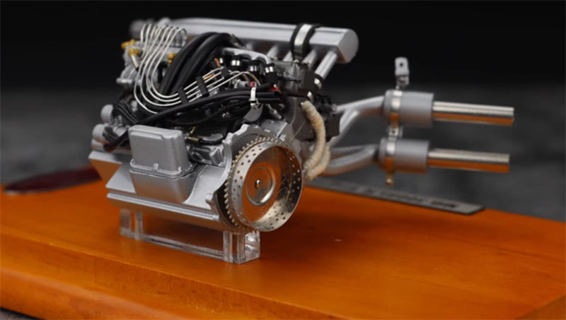CMC Mercedes Benz 300SLR Engine 1955 1:18 Car Accessories Pre-built Model view2