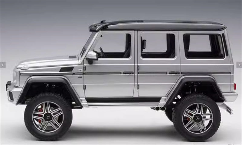 Autoart Mercedes Benz G 500 4×4² Silver 1/18 DIECAST CAR