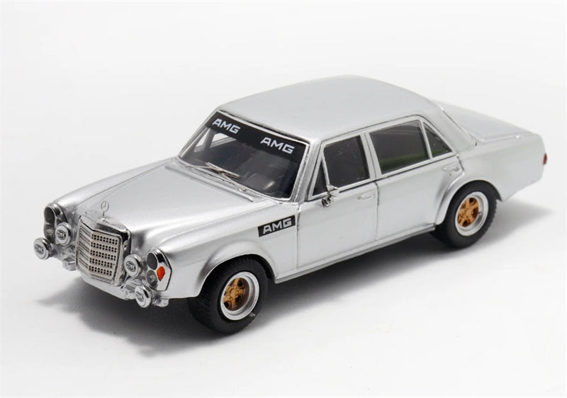 1:64 Mercedes Benz 300SEL W109 AMG Metallic Silver BSC DIECAST Limited Edition 599pcs ONLY Model