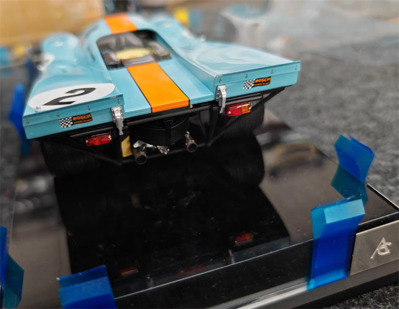 1:18 Porsche 917K GULF Amalgam Le Mans Racing #2 Resin Car Model view6