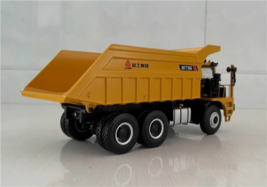 LGMG SDLG MT86HF Off Highway Mining Self dumping Truck Engineering Yellow 1:35 Truck Pre-built Model