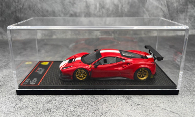 BBR MODELS Ferrari 488gt Modificata Rosso Corsa 322 red LTD 180PCS 1:43 Model view8