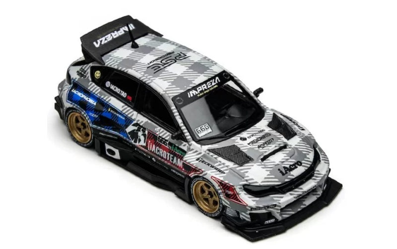 1:64 Subaru IMPREZA RAIDER  camouflage TimeMicro x PSC DESIGN IACROTEAM  DIECAST Model