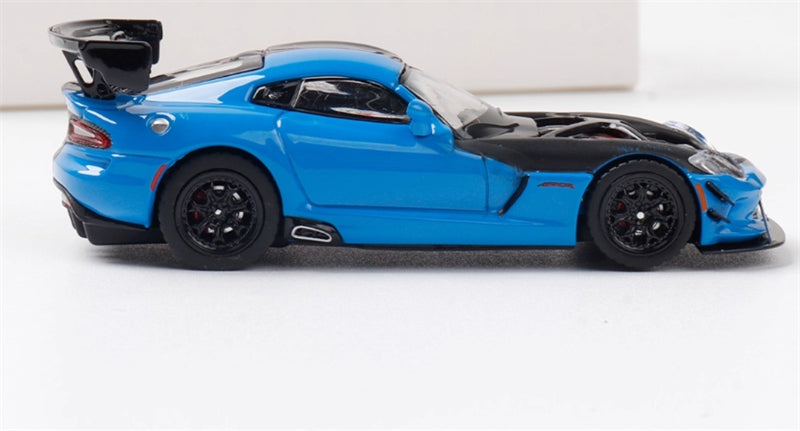 Hone Model Dodge VIPER ACR Competition Blue Limited Edition 299PCS ONLY 1:64 car Pre-built Model view2
