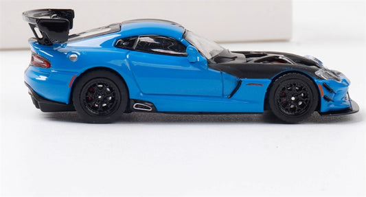 Hone Model Dodge VIPER ACR Competition Blue Limited Edition 299PCS ONLY 1:64 car Pre-built Model view2