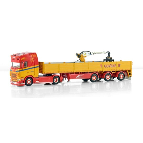 1:50 SCANIA GOYENS S CS20H 4X2 BRICK TRAILER 3 AXLE WSI   Diecast Model