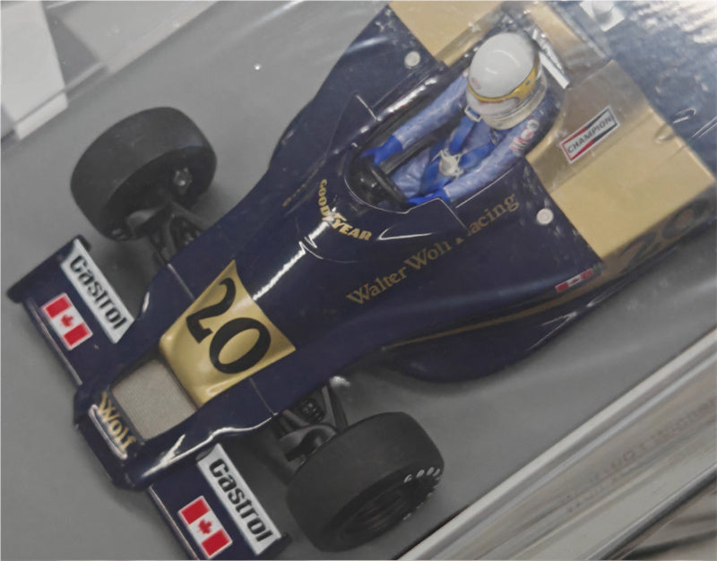 1:18 Wolf WR1 F1 1977 Spark Monaco GP Resin Car Model view6