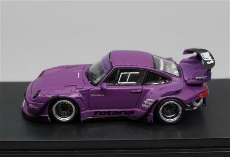1:64 Porsche 911 RWB 993 Purple SW DIECAST Model