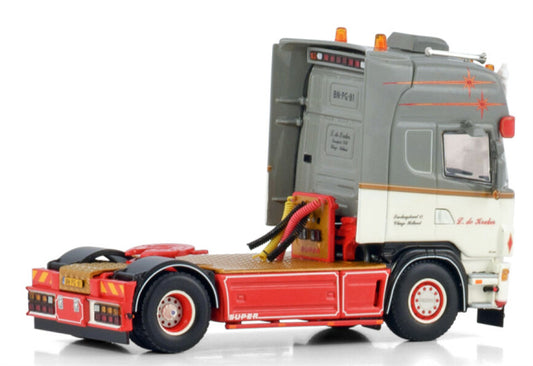 WSI SCANIA R4 TOPLINE 4X2 De Kraker 1:50 Truck Pre-built Model
