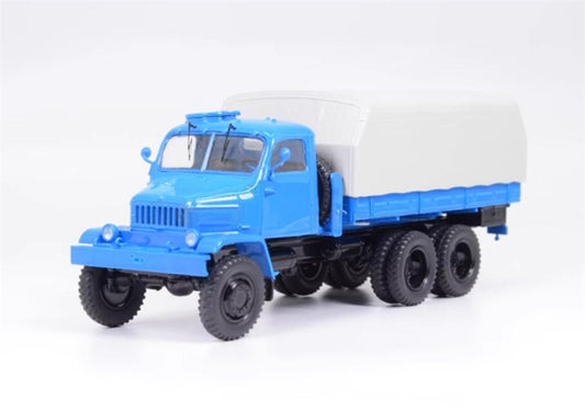 StartScaleModels Russian PRAGA-V3S civilian flatbed truck blue 1:43 Truck Pre-built Model