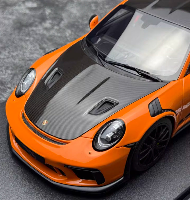 1:18 PORSCHE 911 (991.2) GT3 RS WP  orange  GT SPIRIT w/ display box Limited Edition Resin Car Model