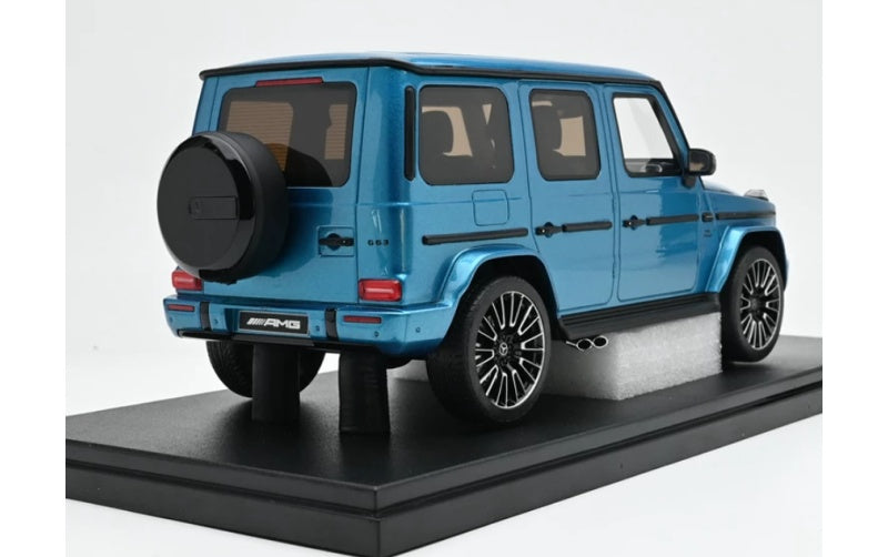 1:18 Mercedes-Benz G63 AMG 2024 Blue GT Spirit Limited Edition Resin Car Model