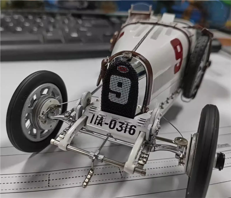 CMC Bugatti Typ 35 Grand Prix Nation Colour Project Deutschland #9 Limited Edition 800PCS ONLY 1:18 Car Pre-built Model view9
