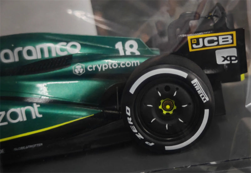 1:18 Aston Martin AMR23 2023 Spark Bahrain GP Resin Car Model view2