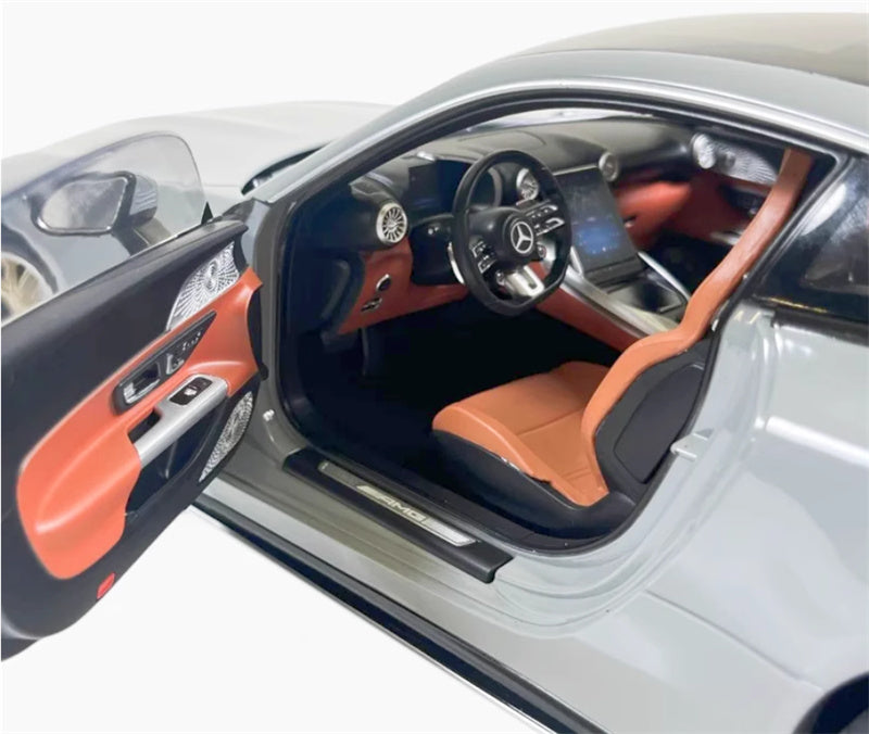 NZG Mercedes AMG GT63 grey 1:12 Car Pre-built Model