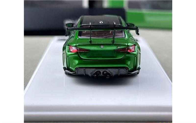 1:64 BMW M4 G82 GTR  emerald green SW  Limited Edition 499PCS ONLY DIECAST Model