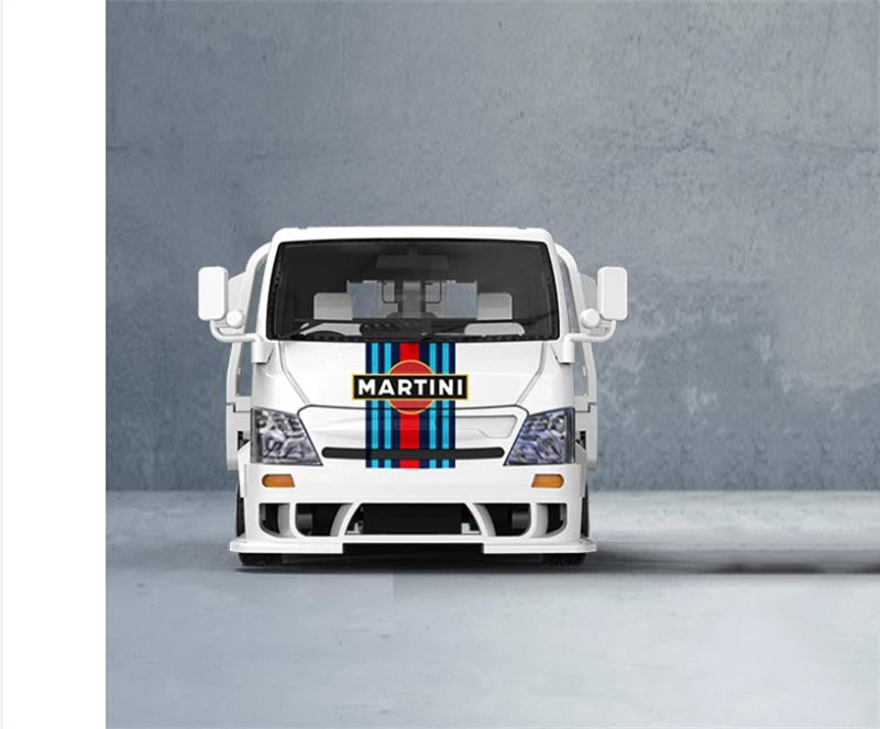 1:64 Hino H300 Martini TIMEMICRO Limited Edition 999PCS ONLY DIECAST Model