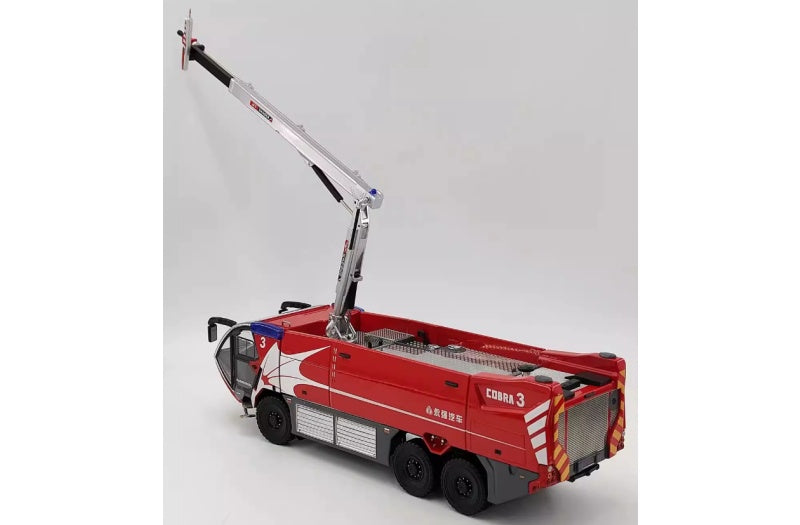 YQ VEHICLES Cobra 3 Airport Major Foam fire truck CARMICHAEL 1:43 Truck Pre-built Airliner Model Display view5