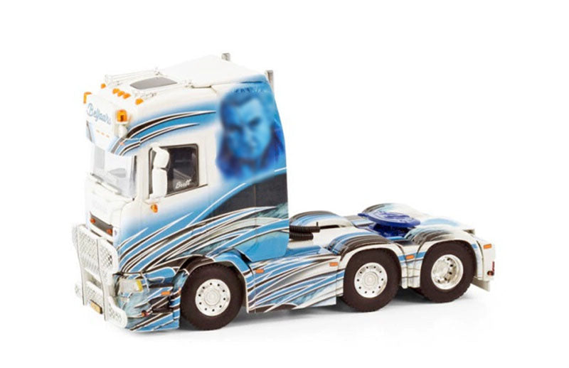 WSI SCANIA S HIGHLINE CS20H 6X2 TWINSTEER  LEO BELJAARS TRANSPORT & ZN 1:50 Truck Pre-built Model
