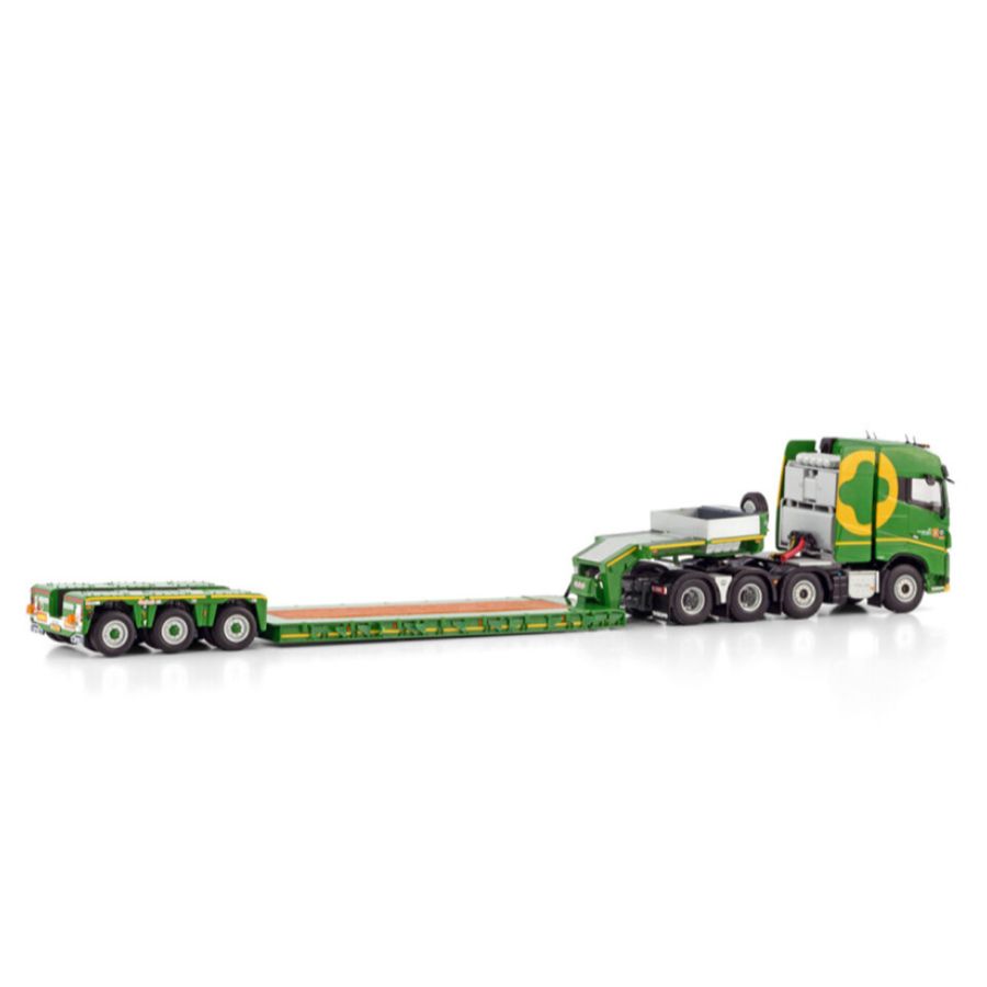 WSI  VOLVO FH4 GLOBETROTTER 8X4 LOWLOADER - 3 AXLE Zwatra 1:50 DIECAST Truck