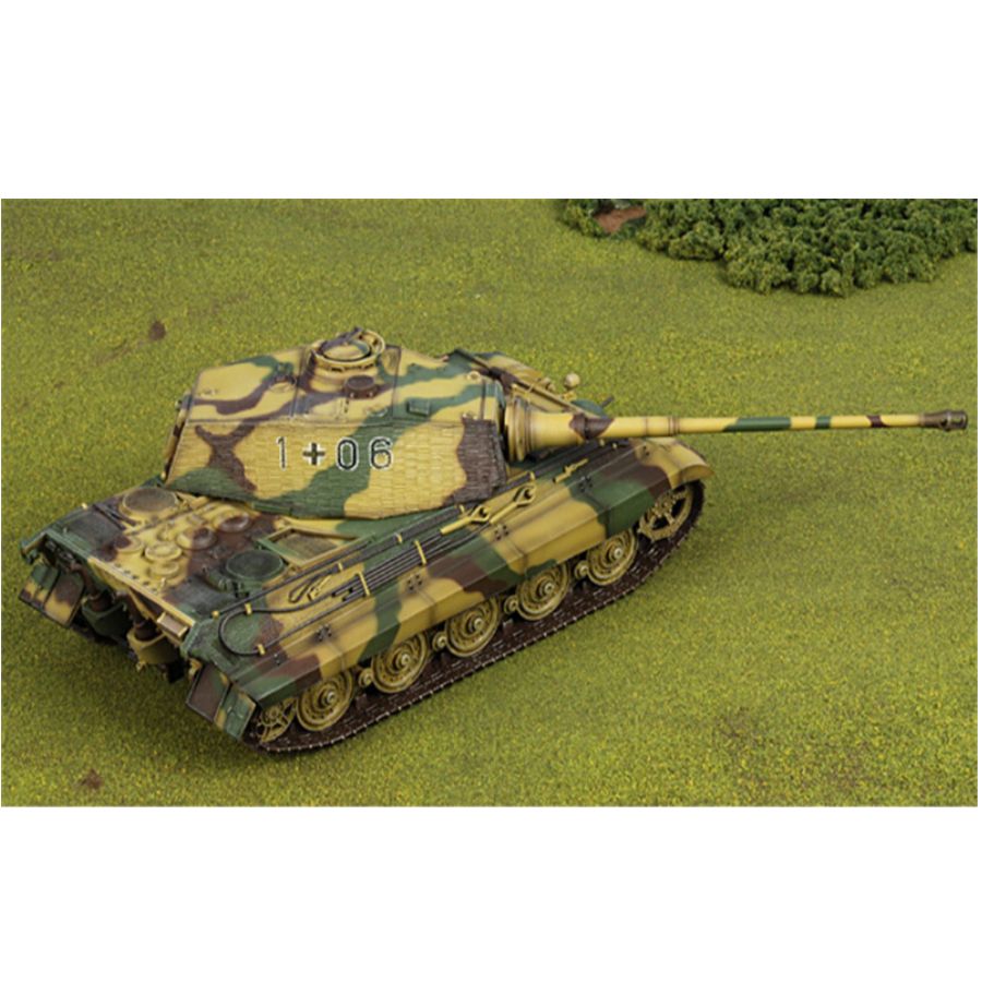 Dragon Henschel Porsche Sd.Kfz.182 King Tiger German Army sPzAbt 506 #106 Ardennes Belgium Battle of the Bulge December 1944 1/35 ABS Tank
