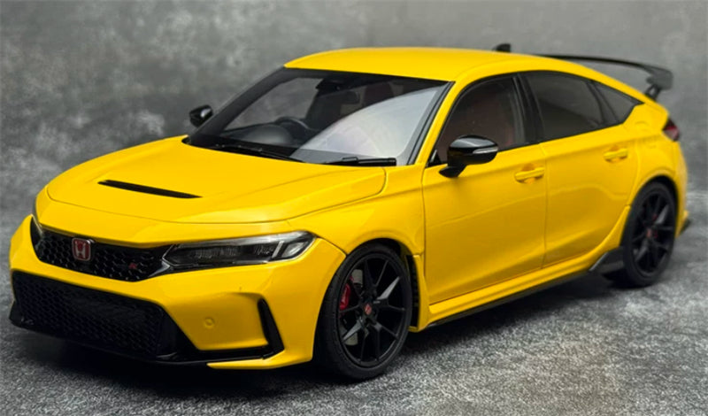 1:18 Honda Civic Type R FL5  yellow MOTORHELIX Limited Edition 299PCS ONLY DIECAST Model