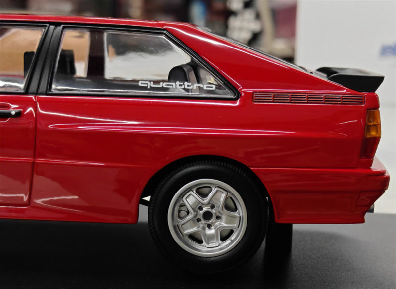 MINICHAMPS Audi Quattro red 1:18 Car Pre-built Model view10