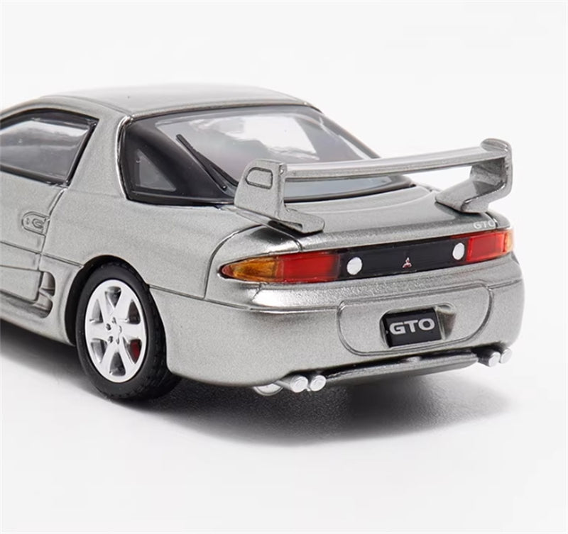GAGHI MODELS Mitsubishi 3000GT GTO 1998 Silver 1:64 Car Pre-built Model