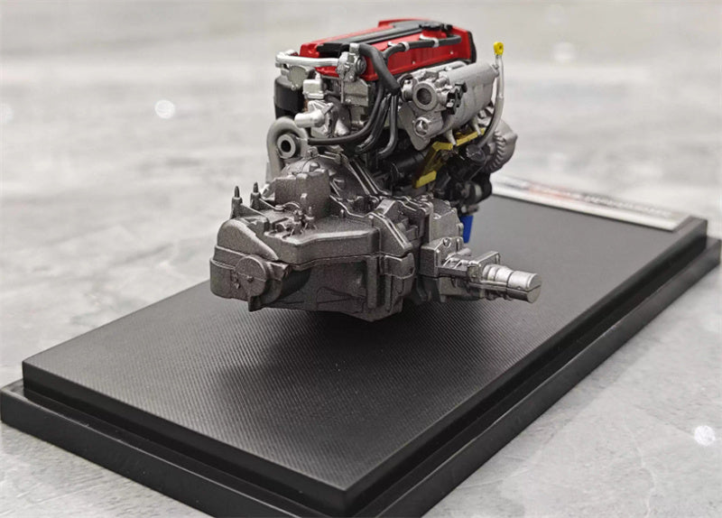 MOTORHELIX Mitsubishi 4G63 EVo4 ENGINE 1:18 Car Accessories Pre-built Model view8