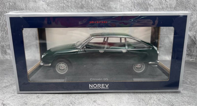 NOREV Citroen GS 1972 Green 1:18 Car Pre-built Model view6