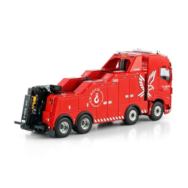 1:50 VOLVO CS AUTO FH5 8X4 WSI  Red DIECAST Model