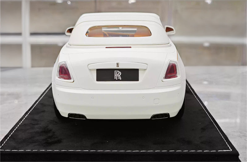 HH Model Rolls Royce Dawn Shadow White Limited Edition 20PCS ONLY 1:18 Car Pre-built Model view11