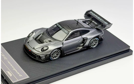 1:64 Porsche 911 992 GT3 R Rennsport  grey HKM  Limited Edition 999PCS ONLY DIECAST Model