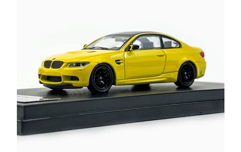 1:64 BMW M3 E92  Yellow Fine model  Limited Edition 699PCS ONLY DIECAST Model