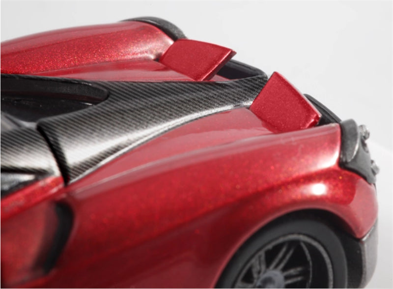 HKM Premium Pagani Huayra Coupe Dark Red Limited Edition 999PCS ONLY 1:64 Car Pre-built Model view4