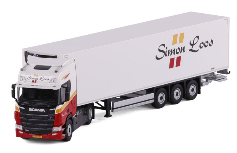1:50 Scania Simon Loos R Reefer Trailer Cavallino Diecast Model view3