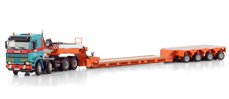 WSI  SCANIA 3 SERIES 8X4 SCHEUERLE INTERCOMBI Gruber 1:50 DIECAST Truck Lorry