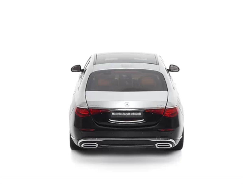 1:18 Mercedes Maybach S680 2021 black silver Almost Real  DIECAST Model