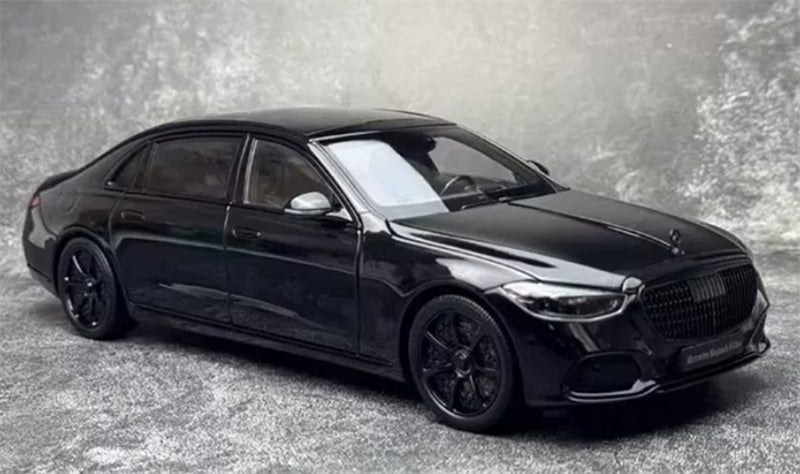 1:18 Mercedes Maybach S680 2023 Black - Black wheel hub Almost Real Limited Edition 1008PCS ONLY DIECAST Model