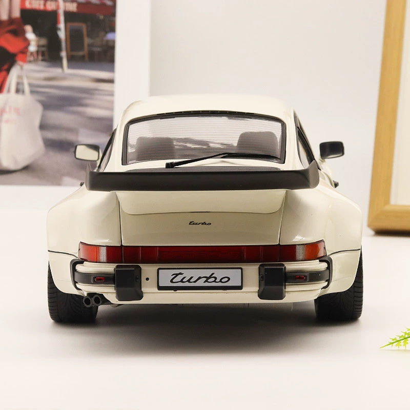 Schuco Porsche Turbo 930 car white 1:12  DIECAST CAR